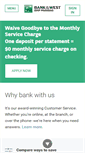 Mobile Screenshot of bankofthewest.com