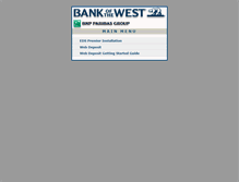 Tablet Screenshot of eds.bankofthewest.com